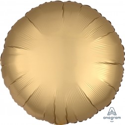 Standard Satin Luxe Gold Circle