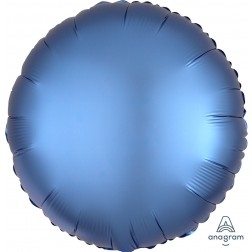 Standard Satin Luxe Azure Circle