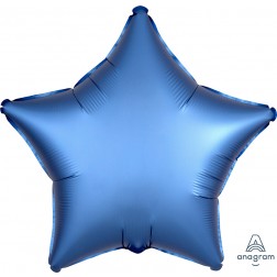 Standard Satin Luxe Azure Star