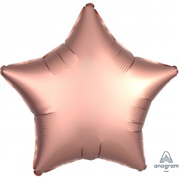 Standard Satin Luxe Rose Copper Star