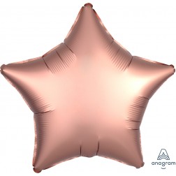 Standard Satin Luxe Rose Copper Star  (Flat)
