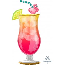 SuperShape Let's Flamingle Tropical Drink