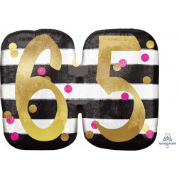 SuperShape Holographic Pink & Gold Milestone 65