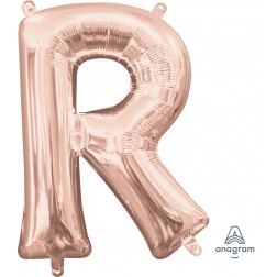 Anagram MiniShape Letter "R" Rose Gold
