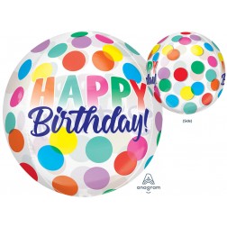 Orbz Happy Birthday Big Dots