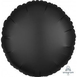 Standard Satin Luxe Onyx Circle