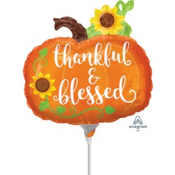 MiniShape Thankful & Blessed Pumpkin