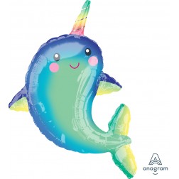 SuperShape Happy Narwhal