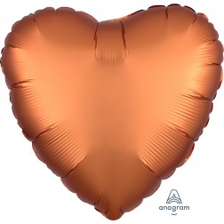 Standard Satin Luxe Amber Heart