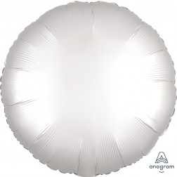 Standard Satin Luxe White Satin Circle