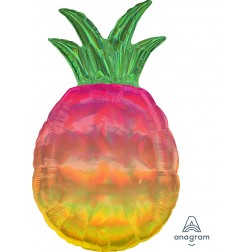 SuperShape Holographic Iridescent Pineapple