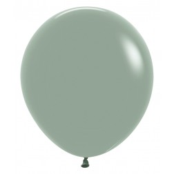 18" Pastel Dusk Laurel Green Round (25pcs)