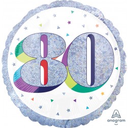 Standard Holographic Here's to Your Birthday 80