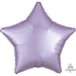 Standard Satin Luxe Pastel Lilac Star  (Flat)