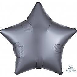 Standard Satin Luxe Graphite Star