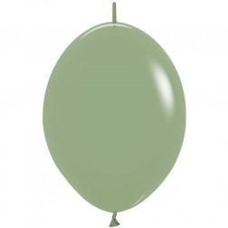 12" Fashion Eucalyptus Link-O-Loons (25pcs)