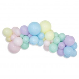 Balloon Garland Kit Sweet Pastel Matte (Air Only)