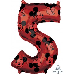 Mid-Size Mickey Mouse  Number 5