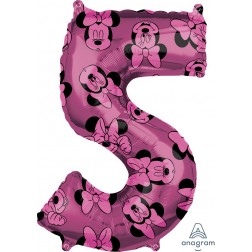 Mid-Size Minnie Mouse Forever Number 5