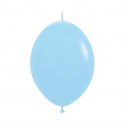 06" Pastel Matte Blue Link-O-Loons (50pcs)