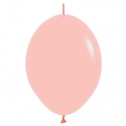 12" Pastel Matte Melon Link-O-Loons (25pcs)