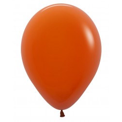 11" Fashion Sunset Orange (50pcs) Sempertex Balloons
