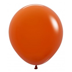 18" Fashion Sunset Orange (25pcs) Sempertex Balloons