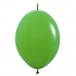 12" Fashion Shamrock Green Link-O-Loons (25pcs) Sempertex Balloons