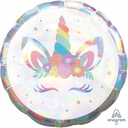 Standard Holographic Unicorn Party Iridescent