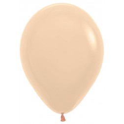 5" Pastel Matte Malibu Peach Round (50pcs)