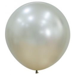 24" Silk Cream Pearl (10pcs) Sempertex Balloons