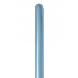 260 Silk Arctic Blue Twisting (50pcs) Sempertex Balloons (AIR ONLY)