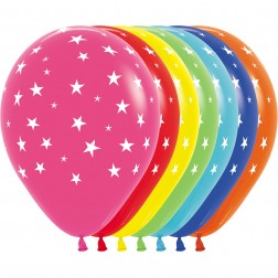 11" Stars Assortment (50pcs)