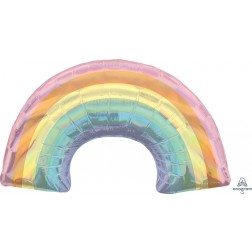 SuperShape Holographic Iridescent Pastel Rainbow