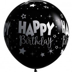 36" HBD Fantasy Black (2pcs)