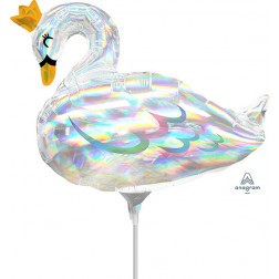 MiniShape Iridescent Swan