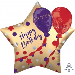 EZ-Fill: Multi-Balloon Satin Birthday Balloons