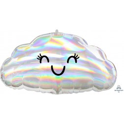 Standard Shape Holographic Iridescent Cloud 