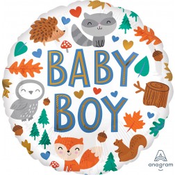 Jumbo Baby Boy Woodland Fun