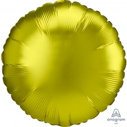 Standard Satin Luxe Lemon Circle