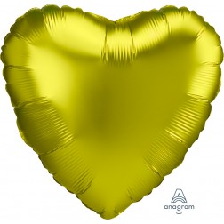 Standard Satin Luxe Lemon Heart