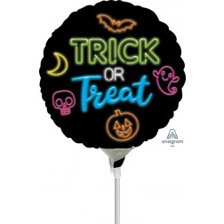 4" Neon Trick or Treat
