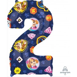 Mid-Size Shape 26" Paw Patrol Number 2 