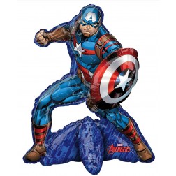 CI: Multi-Balloon Avengers Captain America