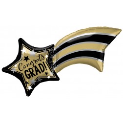 SuperShape Gold, Silver Black Grad Shooting Star