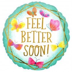 Standard Feel Better Teal & Gold