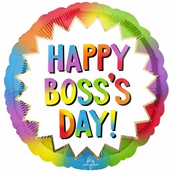 Standard Colorful Boss's Day Burst
