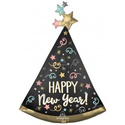 SuperShape Confetti Satin New Year