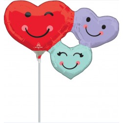 MiniShape Cute Heart Trio