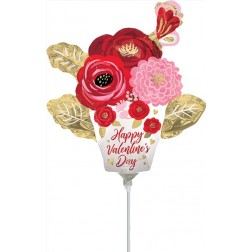 MiniShape HVD Satin Painted Flowers